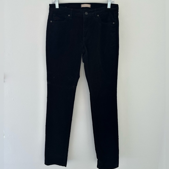 UNIQLO Mid Rise Skinny Corduroy Pants Black | Size 27 - Picture 1 of 10